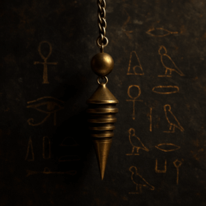 Ορείχαλκο εκκρεμές ενέργειας κρεμασμένο με σκοινί