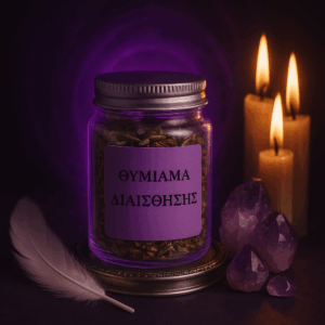 Βαζάκι με θυμίαμα “Διαισθησης”