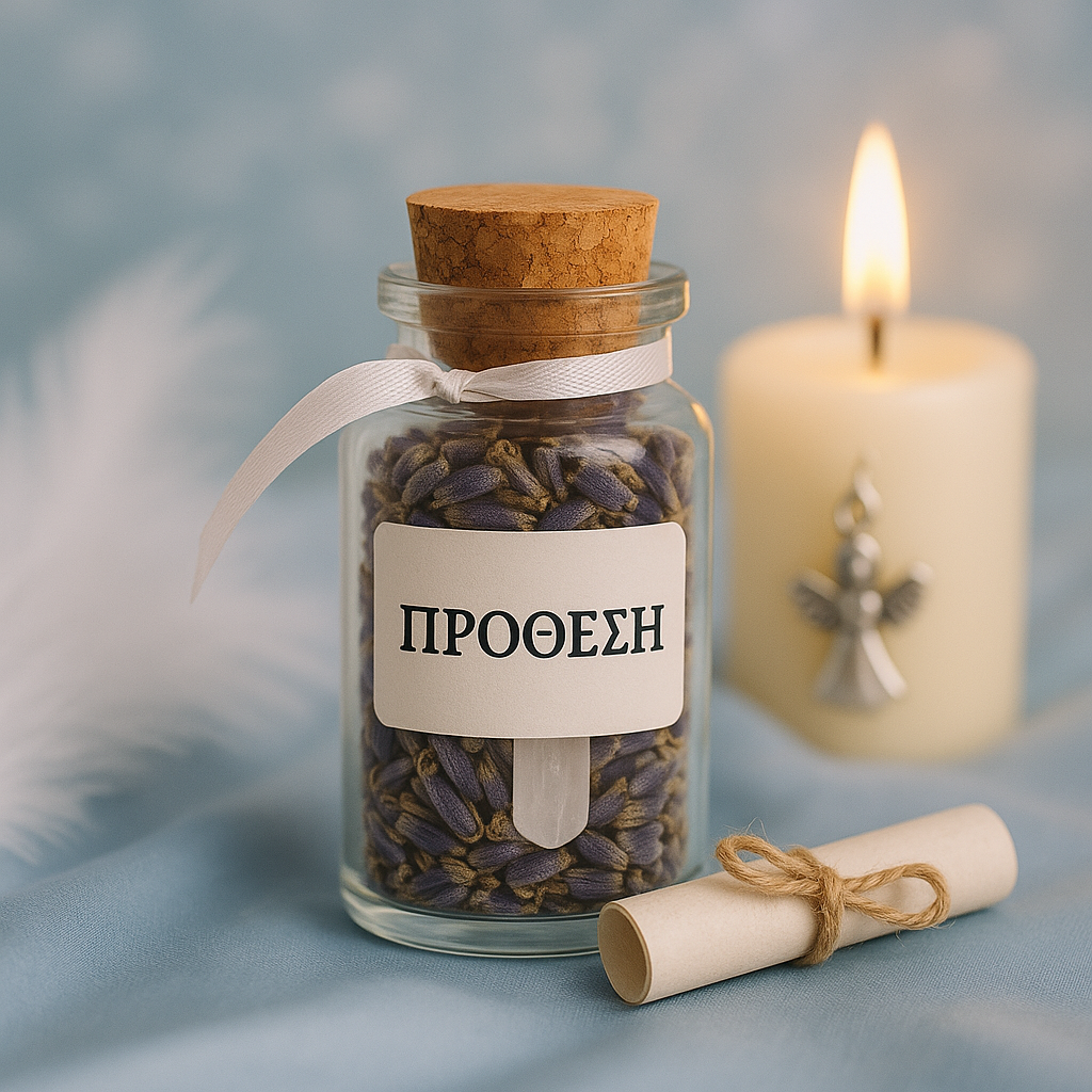 Φιαλίδιο Αγγελικής Πρόθεσης με βότανα