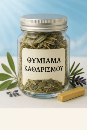 Βαζάκι με θυμίαμα “Καθαρισμός”