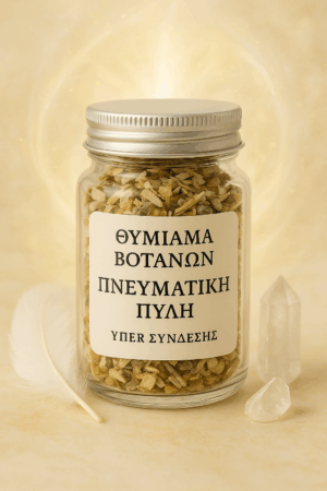 Βαζάκι με θυμίαμα “Πνευματική Πύλη” για διαλογισμό και σύνδεση με το φως