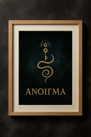 Σφραγίδα επιθυμίας “άνοιγμα” – πνευματικό εργαλείο ροής και αλλαγής