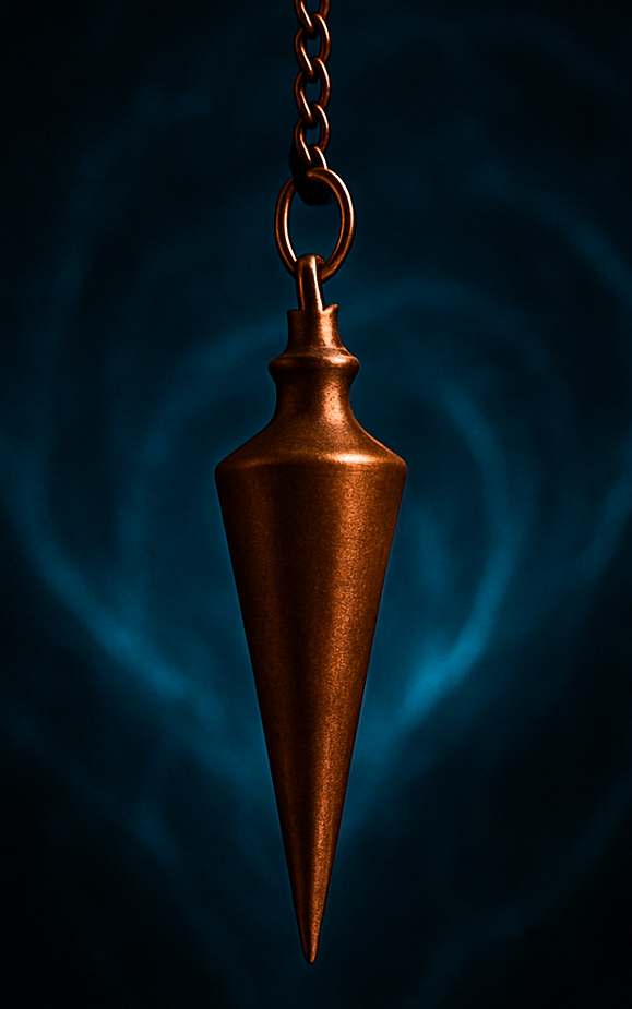 Χάλκινο εκκρεμές σε κωνικό σχήμα