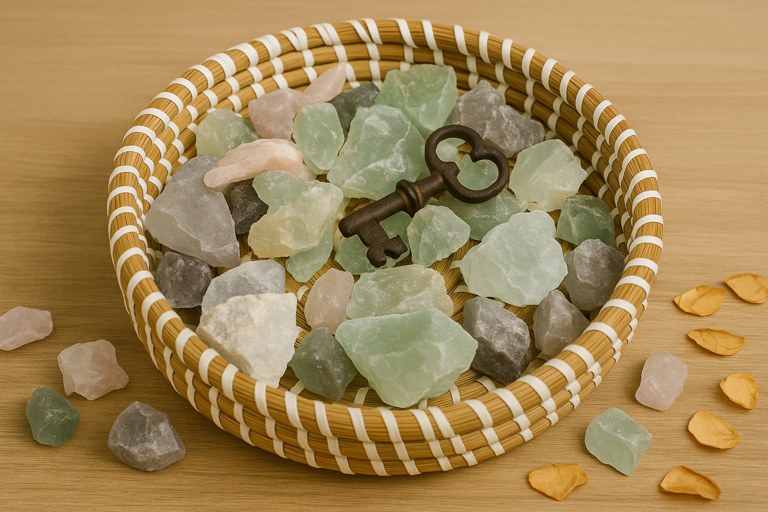 Καλάθι Ενέργειας – Φθορίτης και Ροζ Χαλαζίας